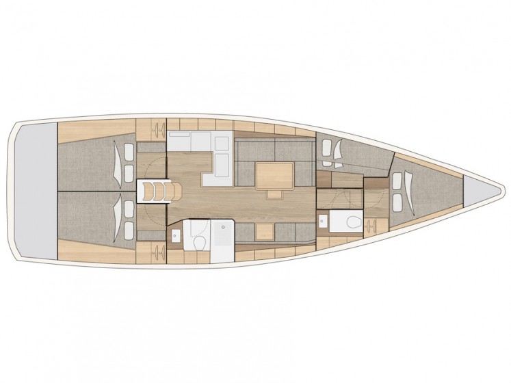 Salona 46 - Yacht Charter Sailica