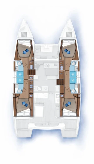 Lagoon 46  - Yacht Charter Sailica