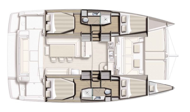 Bali 4.2 - Yacht Charter Sailica