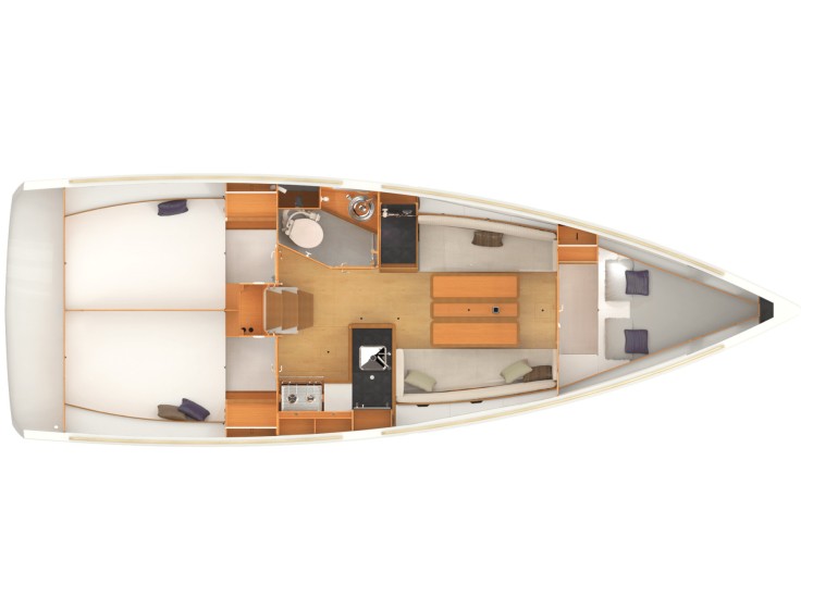 Sun Odyssey 349 - Yacht Charter Sailica