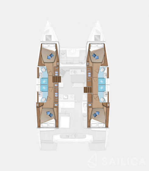Lagoon 46  - Yacht Charter Sailica