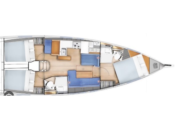 Sun Odyssey 410 - Yacht Charter Sailica