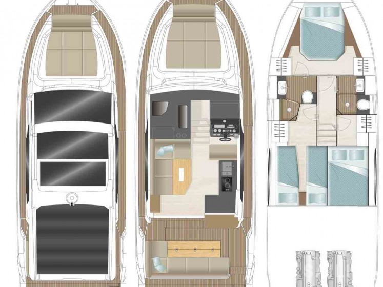 Sealine C390 - Yacht Charter Sailica