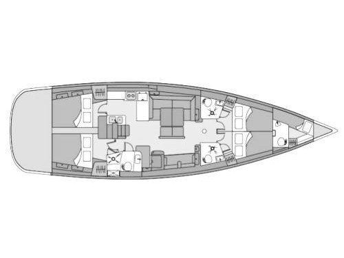 Oceanis 54 - Yacht Charter Sailica
