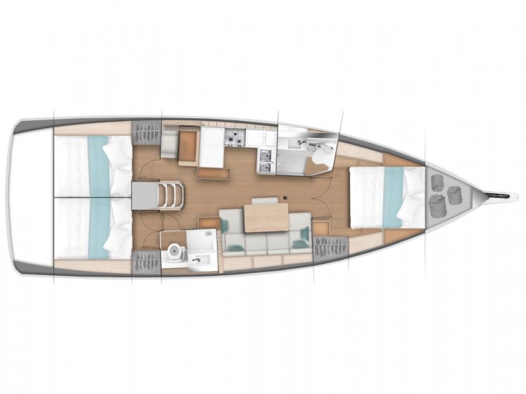 Sun Odyssey 440 - Yacht Charter Sailica