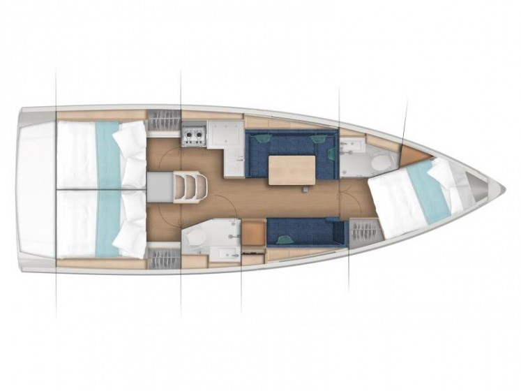 Sun Odyssey 380 - Yacht Charter Sailica