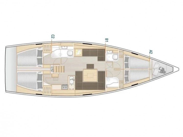 Hanse 458 - Yacht Charter Sailica