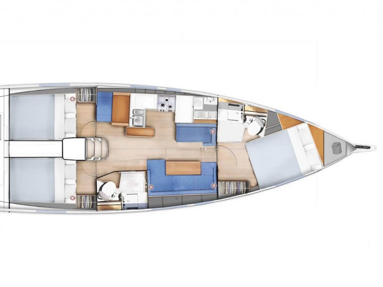 Sun Odyssey 410 - Yacht Charter Sailica