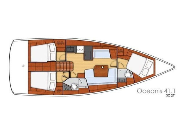Oceanis 41.1 - Yacht Charter Sailica