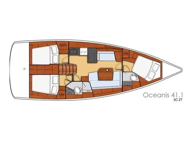 Oceanis 41.1 - Yacht Charter Sailica