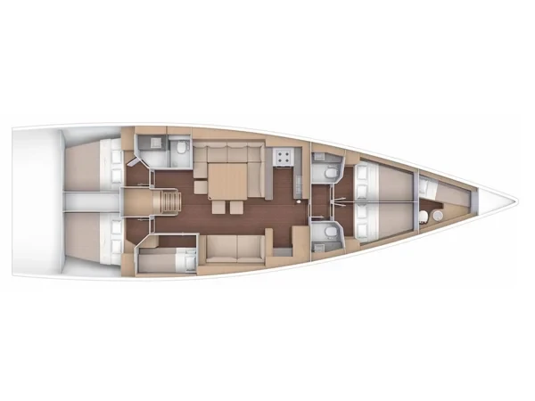 Dufour 56 Exclusive - Yacht Charter Sailica