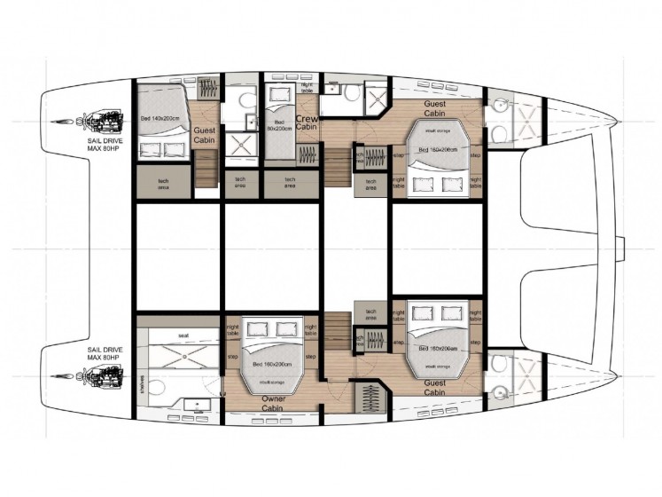 Sunreef 50 - Yacht Charter Sailica
