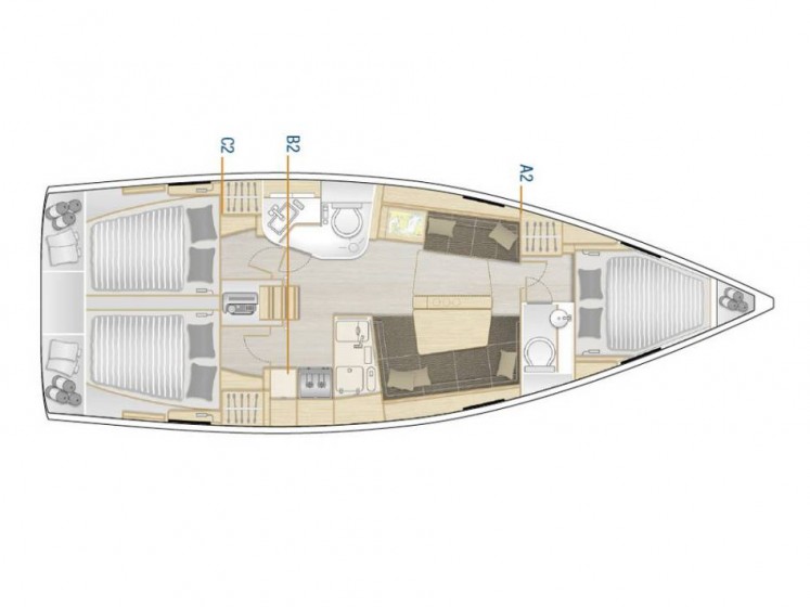 Hanse 388 - Yacht Charter Sailica