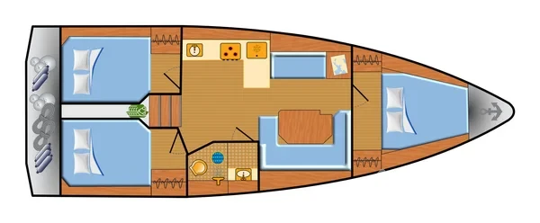 Bavaria 38 Cruiser - Yacht Charter Sailica