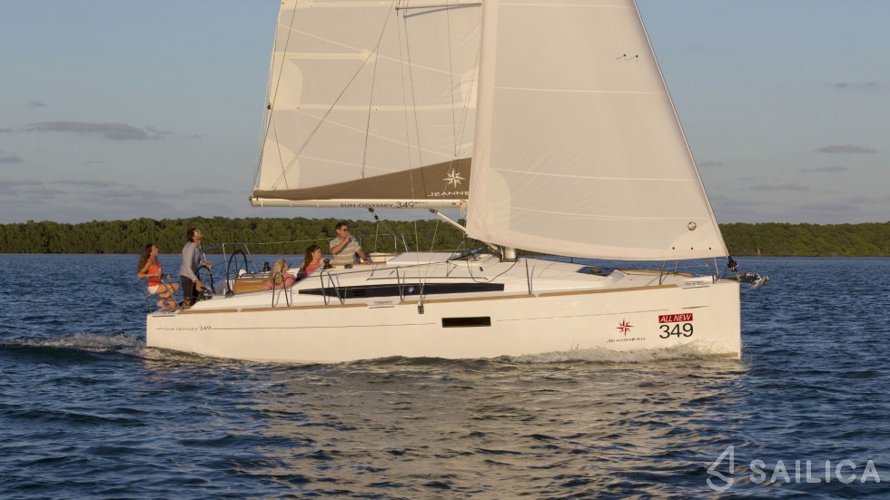 Sun Odyssey 349 - Yacht Charter Sailica