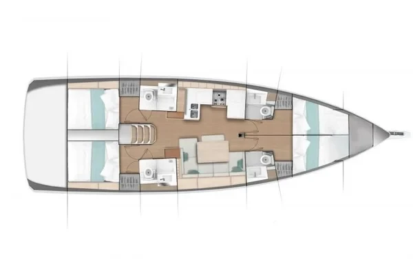 Sun Odyssey 490 - Yacht Charter Sailica