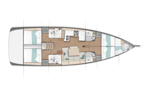 Sun Odyssey 490 - Yacht Charter Sailica