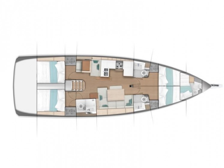 Sun Odyssey 490 - Yacht Charter Sailica