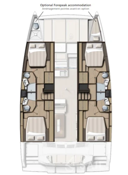 Bali 4.4 - Yacht Charter Sailica