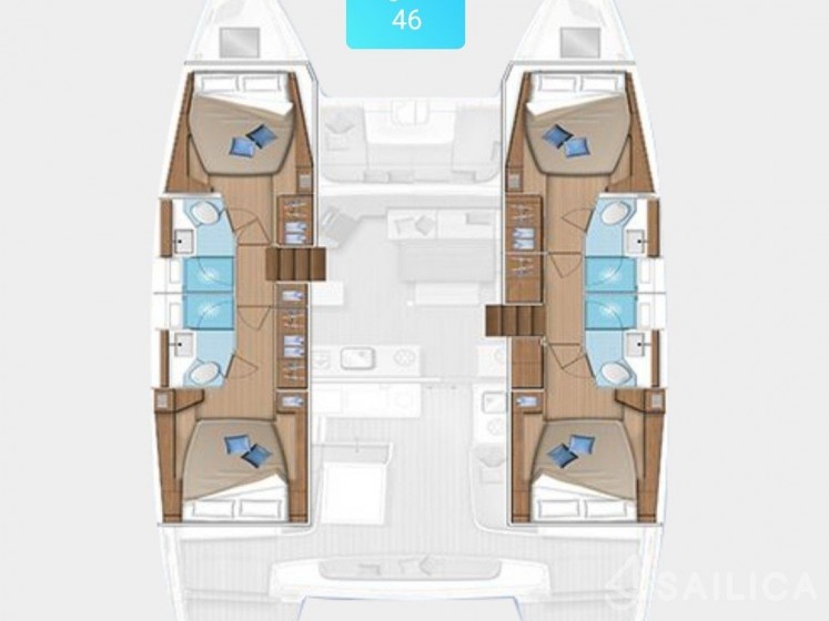 Lagoon 46  - Yacht Charter Sailica