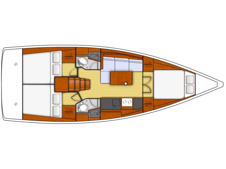 Oceanis 38.1 - Yacht Charter Sailica