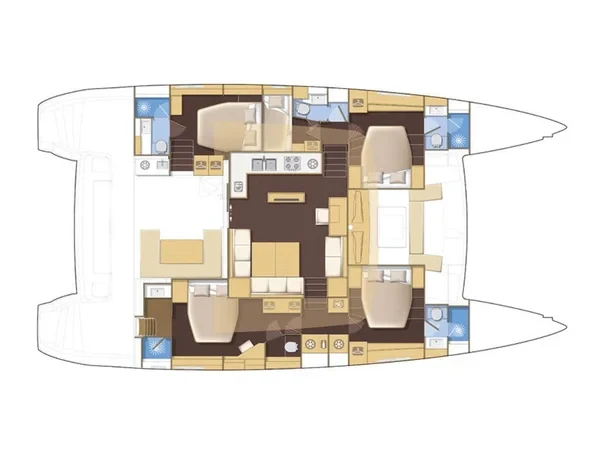 Lagoon 560 S2 - Yacht Charter Sailica