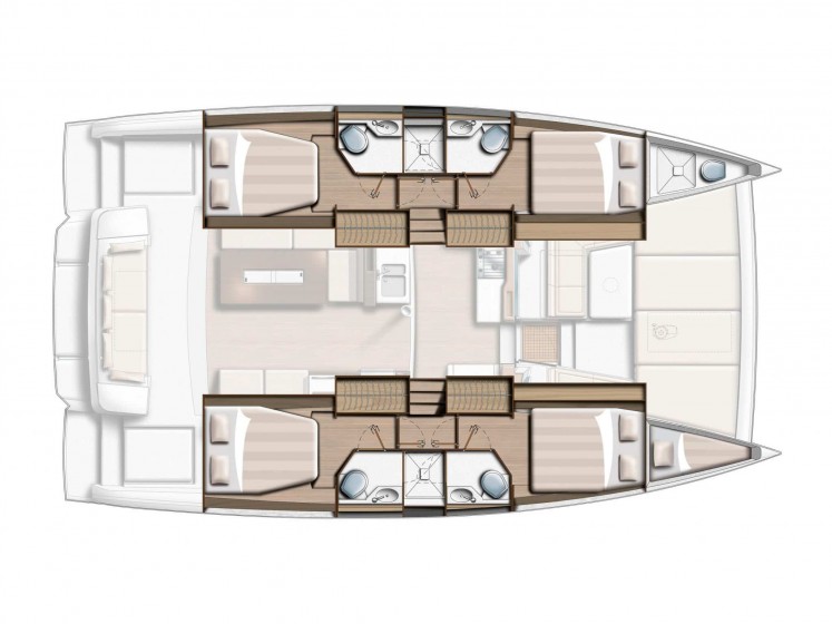 Bali 4.2 - Yacht Charter Sailica