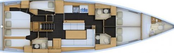 Jeanneau 54 - Yacht Charter Sailica