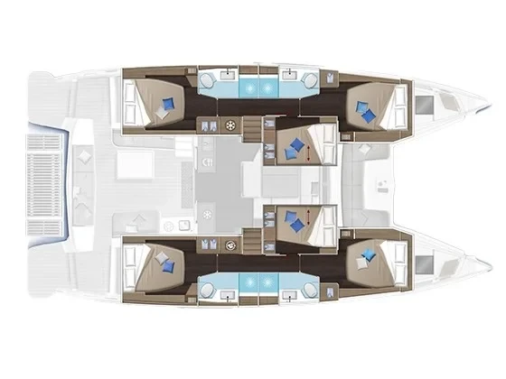 Lagoon 51 - Yacht Charter Sailica