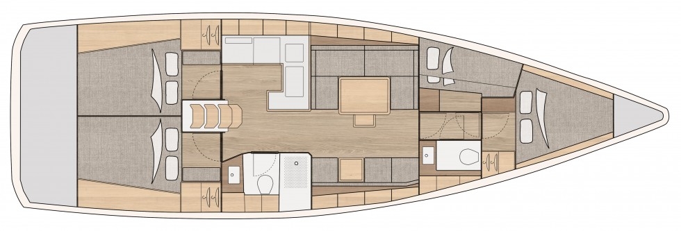 Salona 46 - Yacht Charter Sailica
