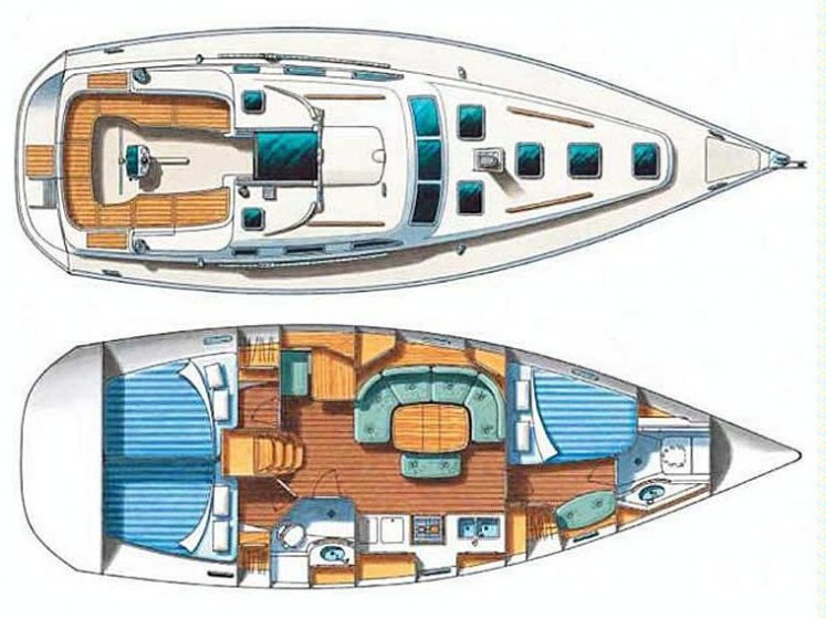 Oceanis 393 Clipper - Yacht Charter Sailica