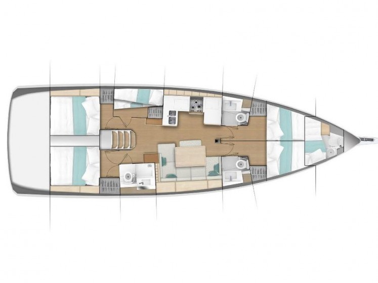 Sun Odyssey 490 - Yacht Charter Sailica