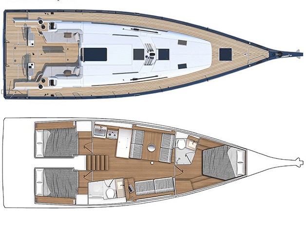 First 44 - Yacht Charter Sailica