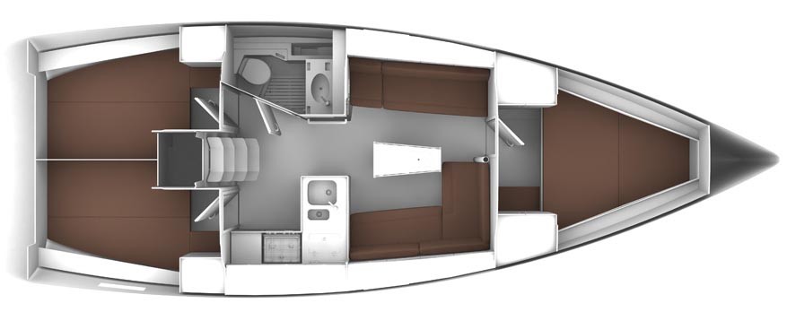 Bavaria Cruiser 37 Style - Yacht Charter Sailica