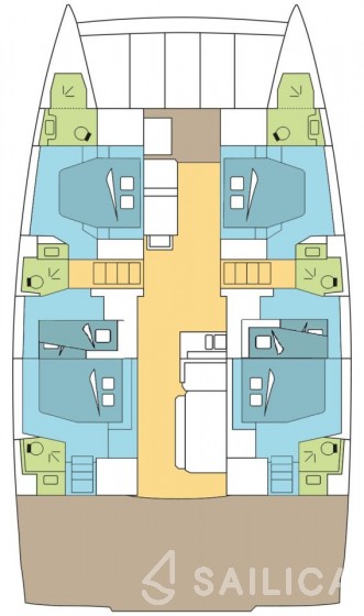 Bali 4.8  - Yacht Charter Sailica