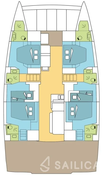 Bali 4.8  - Yacht Charter Sailica