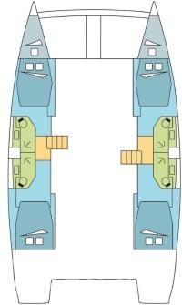 Bali 4.2 - Yacht Charter Sailica