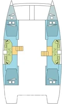 Bali 4.2 - Yacht Charter Sailica