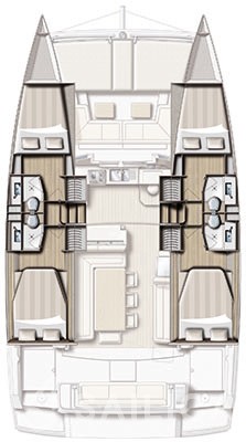 Bali 4.1 - Yacht Charter Sailica
