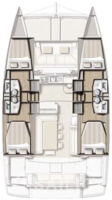 Bali 4.1 - Yacht Charter Sailica