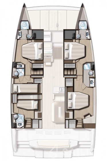 Bali 4.8  - Yacht Charter Sailica
