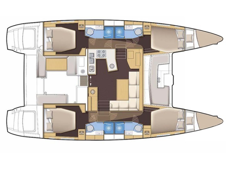 Lagoon 450 - Yacht Charter Sailica