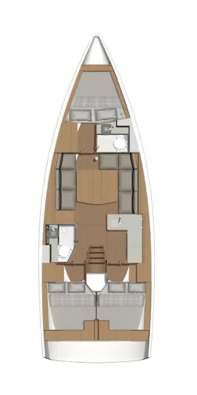 Dufour 390 Grand Large - Yacht Charter Sailica