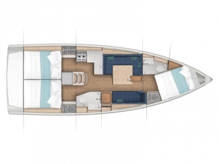 Sun Odyssey 380 - Yacht Charter Sailica