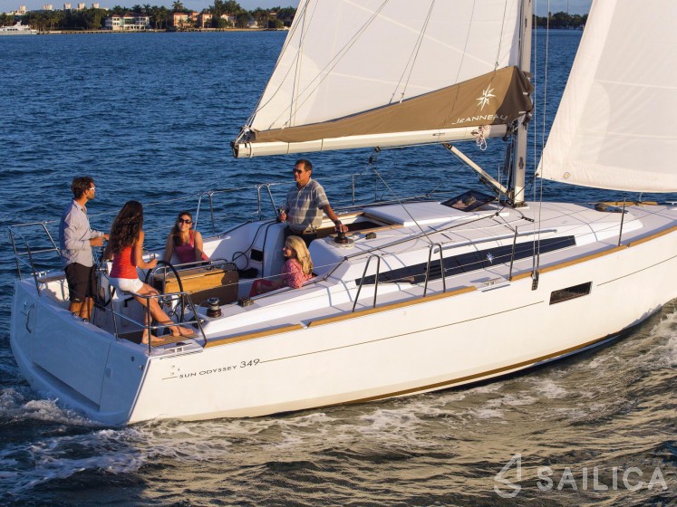 Sun Odyssey 349 - Yacht Charter Sailica