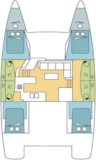 Elba 45 ELECTRIC - 4 + 2 cab. - Yacht Charter Sailica