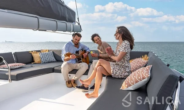 Fountaine Pajot Aura 51 ELECTRIC - Yacht Charter Sailica