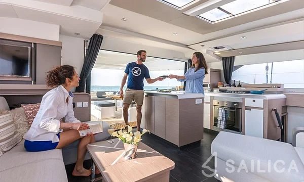 Fountaine Pajot Aura 51 ELECTRIC - Yacht Charter Sailica