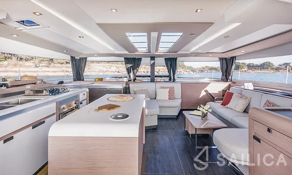 Fountaine Pajot Aura 51 ELECTRIC - Yacht Charter Sailica
