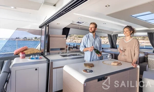 Fountaine Pajot Aura 51 ELECTRIC - Yacht Charter Sailica